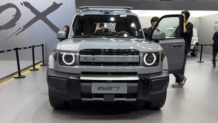 Chery iCAR V27 유럽 출시: 가성비 오프로드 SUV의 등장