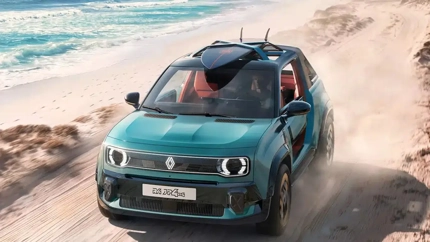 르노 4 JP4x4 콘셉트: 전기 사륜구동과 레트로 감성의 만남