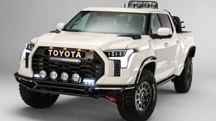 토요타 툰드라 TRD 해머, 포드 F-150 랩터와 경쟁할 고성능 오프로드 픽업 출시 임박