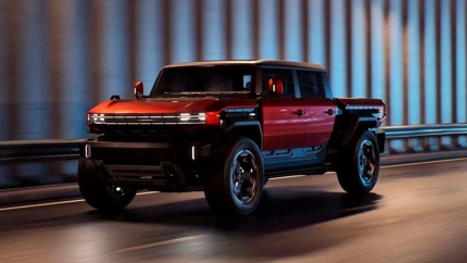 GMC 험머 X 콘셉트 공개: 컴팩트한 전기 오프로더 픽업과 SUV, 오프로드 성능 대폭 향상