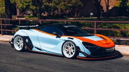 McLaren 720S mit Liberty Walk Kit: Gulf-Optik und Tuning