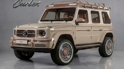 Carlex Design, 메르세데스-AMG G 63을 가죽으로 감싼 모바일 사파리 로지로 변신