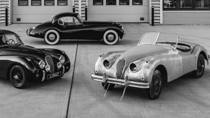 Британский стартап показал Jaguar 1952 года, переделанный в электрокар