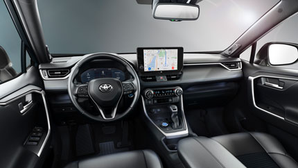TOYOTA представила в Европе обновленный кроссовер TOYOTA RAV4 2023 года