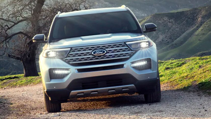 В Россию привезли кроссоверы Ford Explorer