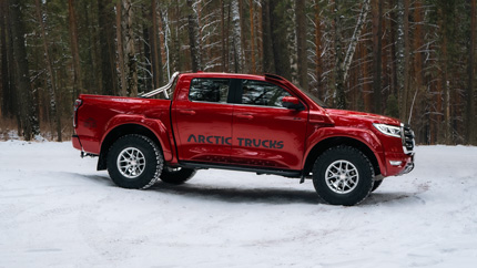 Пикап Great Wall Poer получил внедорожную версию от Arctic Trucks