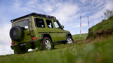 Компания Mercedes-Benz выпустила классический «гелентваген» в стиле 80-х годов