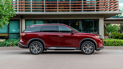 В Россию привезли кроссоверы Infiniti QX60