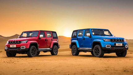 Стало известно, когда рамный внедорожник BAIC BJ40 появится у первых покупателей