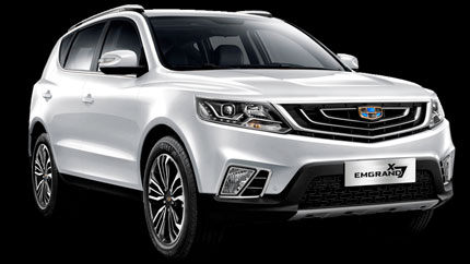 Россияне везут из Белоруссии подержанные Geely Emgrand X7