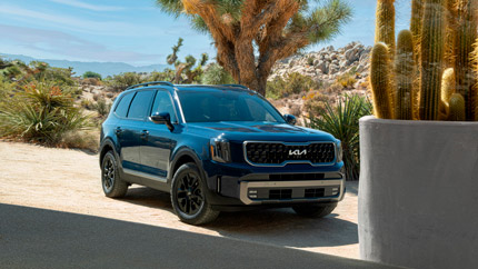 В Россию привезли новые вседорожники Kia Telluride