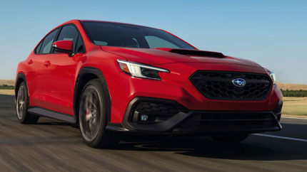 Дебютировала «подогретая» версия Subaru WRX TR