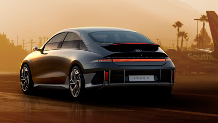 Компания HYUNDAI представила новый электроседан IONIQ 6 2023 года