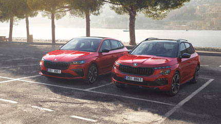 Skoda представила обновленные Kamiq и Scala