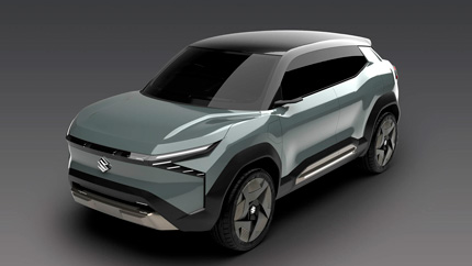 Представлен Suzuki eVX: концепт электрокроссовера с запасом хода 550 километров