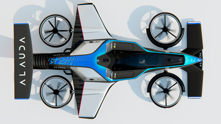 Представлен летающий гоночный автомобиль Airspeeder Mk4 с водородным мотором