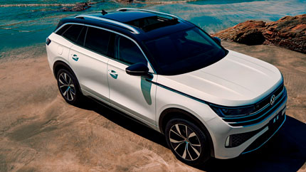 В Россию привезли новые кроссоверы Volkswagen Tavendor