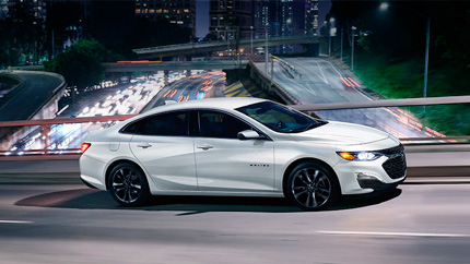 В РФ стартовали продажи флагманского седана Chevrolet Malibu