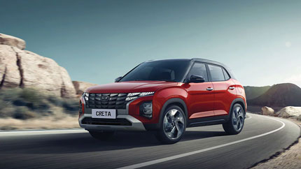 В России появился новый кроссовер Hyundai Creta с дизайном Tucson