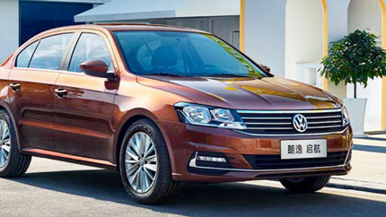 На российский рынок привезли новый седан Volkswagen Lavida Qihang
