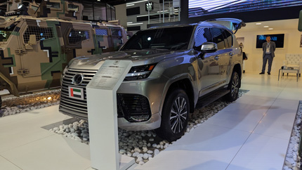 В Абу-Даби был представлен бронированный Lexus LX600