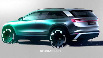 Опубликованы изображения абсолютно новой Skoda