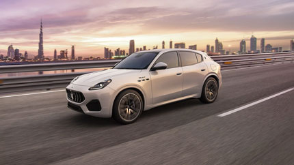 В Россию привезли новый кроссовер Maserati Grecale