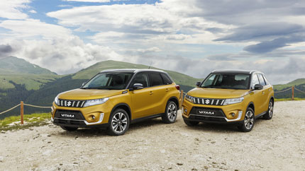 В РФ привезли гибридные кроссоверы Suzuki Vitara
