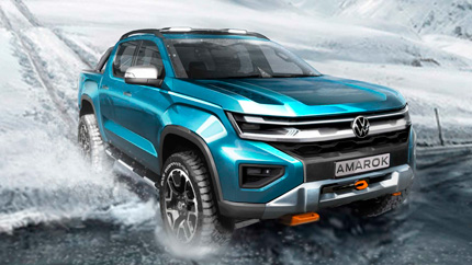 Компания VOLKSWAGEN представит пикап AMAROK новой генерации 7 июля 2022 года