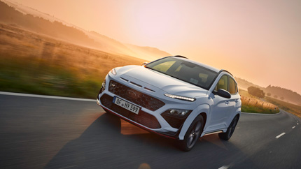 В Россию привезли «заряженный» кроссовер Hyundai Kona