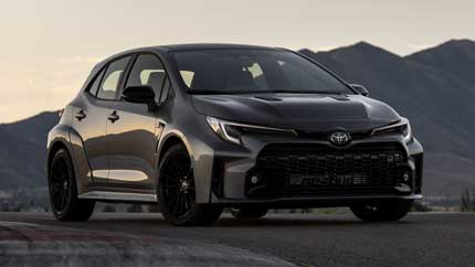 Заряженный хэтчбек Toyota Corolla GR Sport проверили в лосином тесте