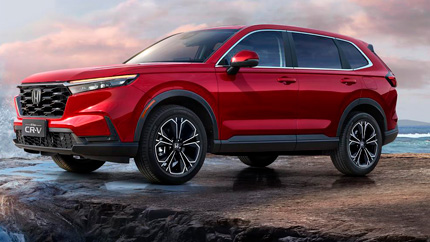В Россию привезли кроссовер Honda CR-V нового поколения