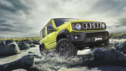 Внедорожник Suzuki Jimny впервые в истории получил пятидверную версию