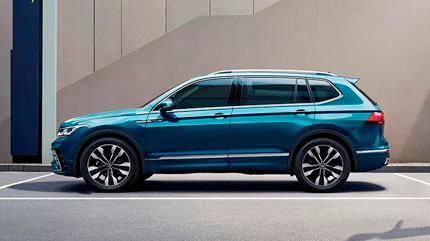 В России начали продавать семиместный Volkswagen Tiguan L из Китая