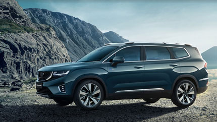 В Белоруссии появились новые кроссоверы Geely Okavango и Monjaro