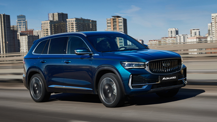Российские дилеры Geely начинают продажи нового флагмана марки - кроссовера Monjaro