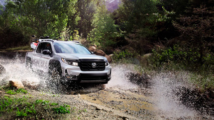 В России появились новые японские пикапы Honda Ridgeline