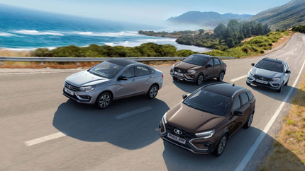Рестайлинговая LADA Vesta отправляется в автосалоны