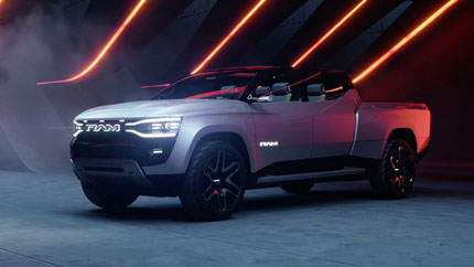 Марка RAM показала новый концепт электропикапа RAM 1500 Revolution
