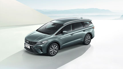 В России появился новый минивэн Geely Jiaji L 