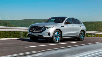 В России появился электрокроссовер Mercedes-Benz EQC
