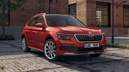 В РФ привезли недорогой компактный кроссовер SKODA KAMIQ
