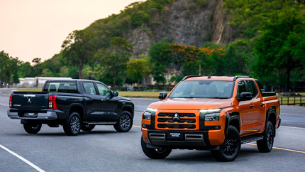 Компания Mitsubishi представила новое поколение рамного пикапа Mitsubishi L200
