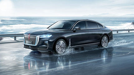 Роскошную модель Hongqi H9 подготовили к продажам в РФ