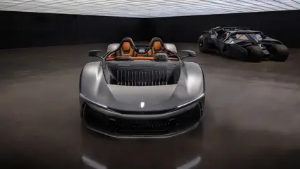 1900-сильный спидстер Pininfarina B95 превратился в «бэтмобиль»