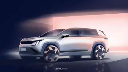 Большой электрокроссовер Skoda раскрыли перед премьерой: у Kia EV9 появится конкурент