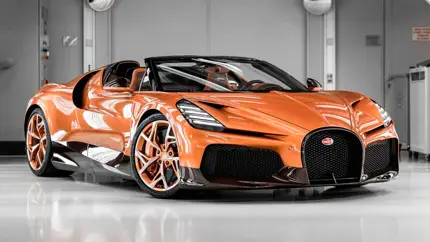Хоть на хлеб намазывай! Арахисовый Bugatti Mistral стал роскошным десертом на колесах