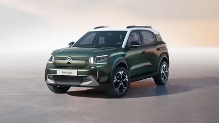 Представлен новый кроссовер Citroen e-C3 Aircross