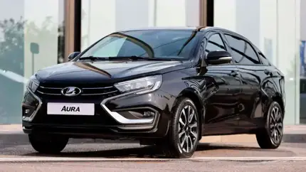 Появились подробности о салоне новой электрической Lada e-Aura