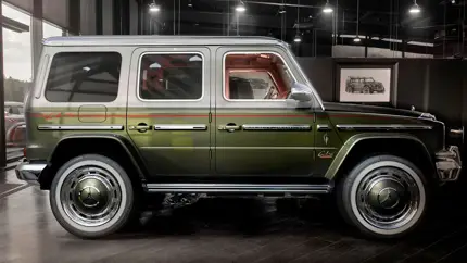 Тюнинг-ателье Carlex Design превратило Mercedes-AMG G 63 в винтажный внедорожник